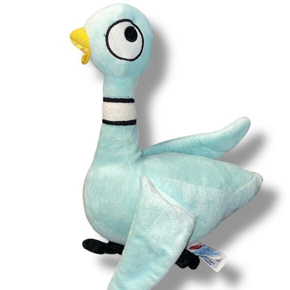 Yottoy Plush Pigeon Mo Willems Let Me Drive Bus Talking 2003 Floppy Stuffed 9" - Picture 1 of 11